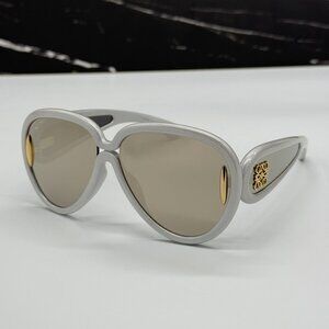 NEW LOEWE LW40132I 24C GRAY UNISEX SUNGLASSES LOEWE